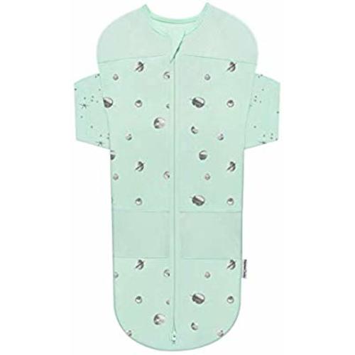 Happiest Baby Snoo Sack - Teal Planets, Small