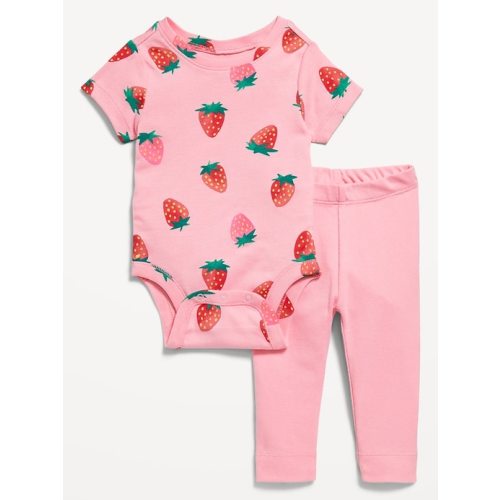 Printed Bodysuit and Leggings Set for Baby
