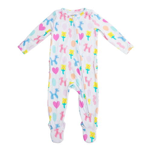 Angel Dear Baby Girls 2-Way Zipper Footie - Samsclub.com