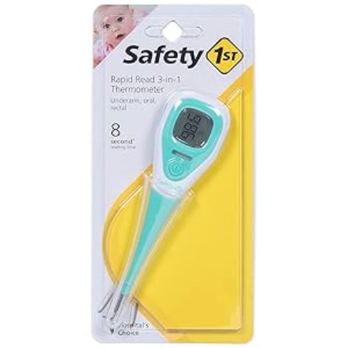Safety 1st Rapid Read 3-In-1 Thermometer, Aqua, One Size