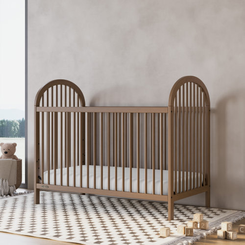 Olivia 3-In-1 Convertible Crib in Hazelnut