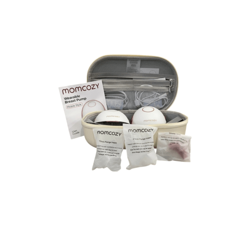 Momcozy Mobile Style Hands-free Breast Pump | M6, Cozy Red