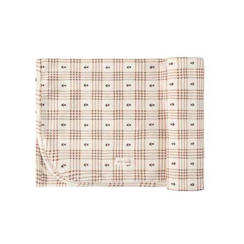 Cotton Floral Plaid Collection - Blanket