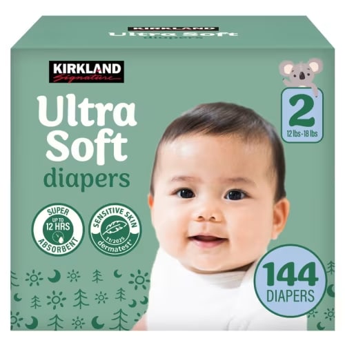 Kirkland Signature Diaper Sizes 1-2 | Costco