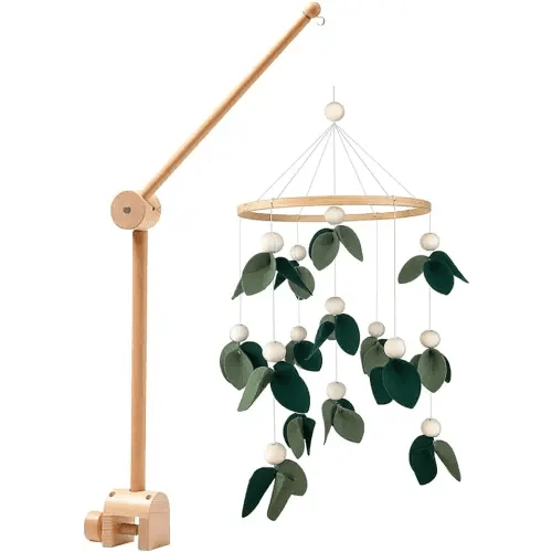 Cute Baby Mobile for Crib with Baby Crib Mobile Arm for Crib Baby Mobile Hanger Mobile Crib Holder - Gender Neutral Mobile for Nursery Decor Mobile Hanging Baby Crib Attachment for Nursery Decor