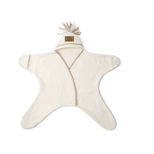Star Fleece Baby Wrap Blanket | Cosy Baby Blankets | Pushchair Accessories | Newborn Essentials | Baby Shower Gifts - Clair de Lune UK