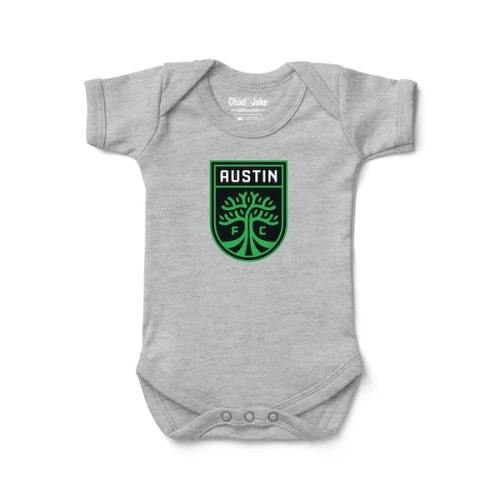 Infant Austin FC Chad & Jake Heather Gray Bodysuit