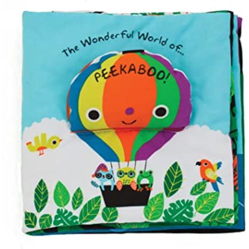 Melissa & Doug Soft Activity Baby Book - The Wonderful World of Peekaboo! - Lift The Flap Busy Book For Toddlers, Sensory Toys For Babies And Toddlers