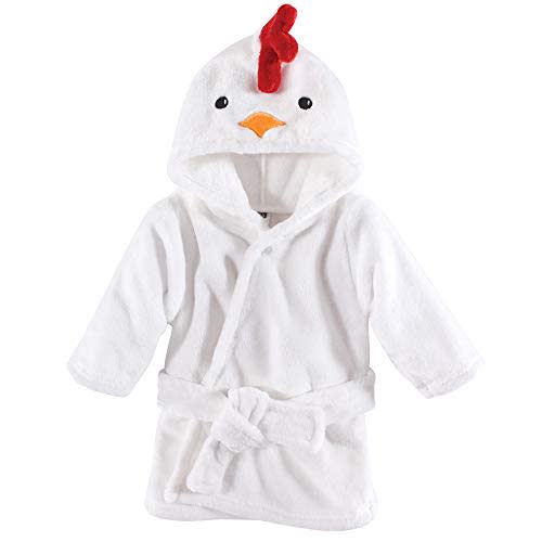 Hudson Baby Unisex Baby Plush Animal Face Bathrobe
