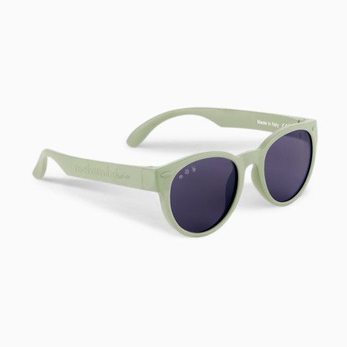 Roshambo Baby Round Polarized Baby Shades - Sage Green, 0-24 M