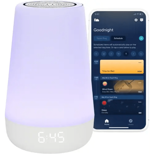 Hatch Rest Baby Sound Machine, Night Light | 2nd Gen | Registry Essential, Sleep Trainer, Routine Builder, Time-to-Rise Alarm Clock, White Noise Soother, Nursery Stories, Toddler Kids Bedroom (Wi-Fi)