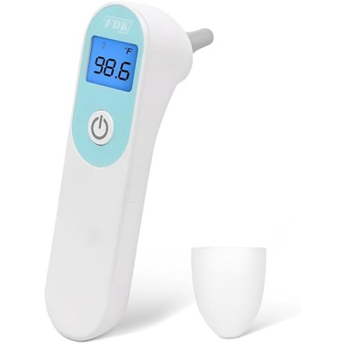 FDK Infrared Ear Thermometer-Accurate, Fast, and Easy to Use for Babies, Kids, and Adults