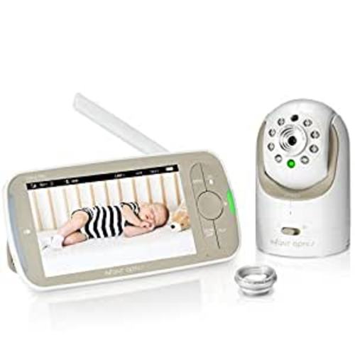 Amazon.com: Infant Optics DXR-8 PRO - Non WiFi Video Baby Monitor with Camera and Audio - 720P HD Video Resolution, 5" Monitor Display, Active Noise Reduction Monitor, Two-Way Talk, Zoom Lens, & Night Vision : Baby