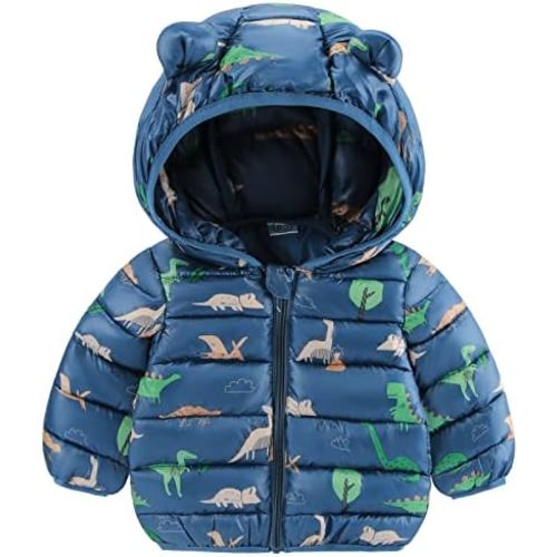 Newborn baby boy girl jacket winter clothes sweater outfit toddler puffer coat