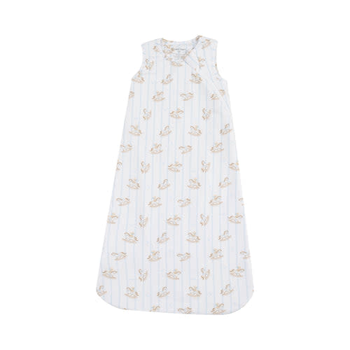 Sleep Bag - Vintage Rocking Horse Blue – Angel Dear
