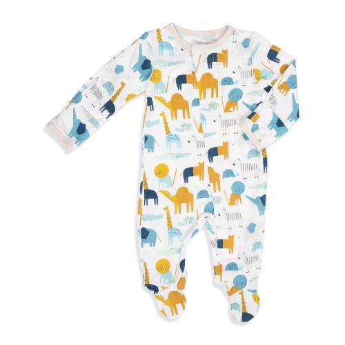 the fast and the furriest modal magnetic footie | blue