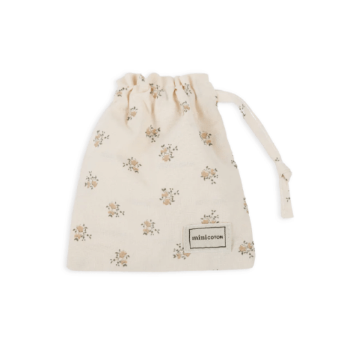 Pacifier Bag Blossom Rose · Minicoton