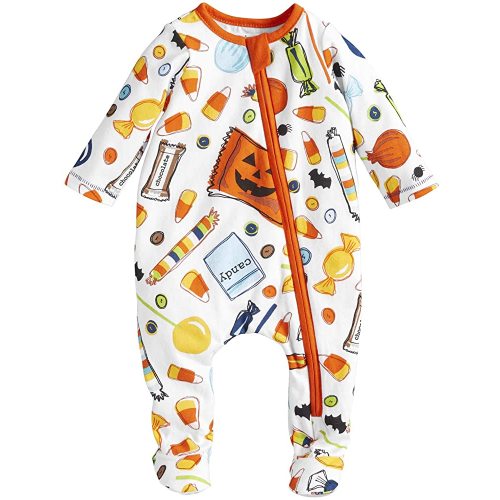 Mud Pie Baby Boys' Halloween Candy Sleeper
