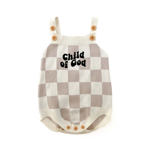 Child of God Knit Checkered Bodysuit – OUR HOUSE ABOVE