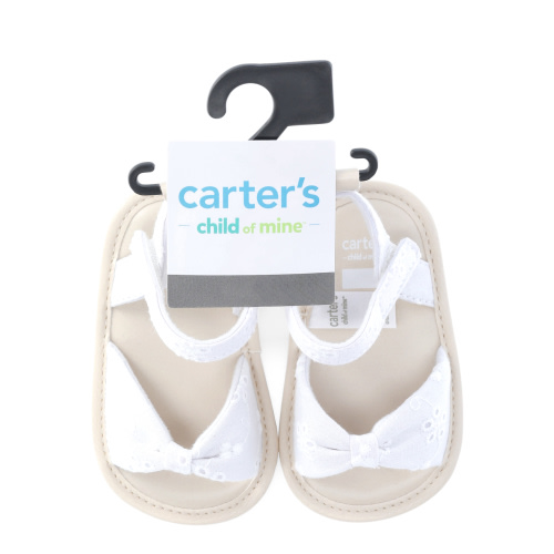 Carter's Child of Mine Baby Girls Eyelet Sandals