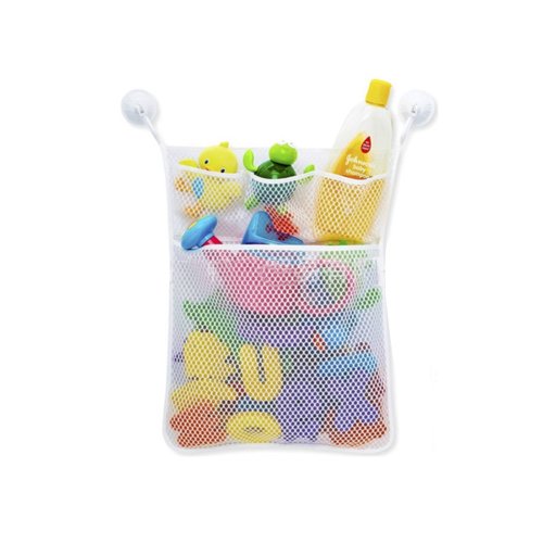 Baby Toy Mesh Bag Bath Bathtub Doll Organizer Suction Bathroom Bath Toy Stuff Net Baby Kids Bath Bathtub Toy Bath Game Bag Kids