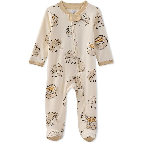 Butterblu Scout Sleep & Play 100% Organic Cotton Footed Zip Front PJs
