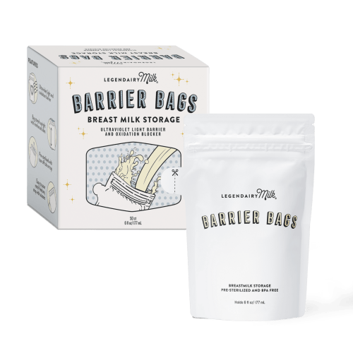 Barrier Bags for Breast Milk Storage | Legendairy Milk