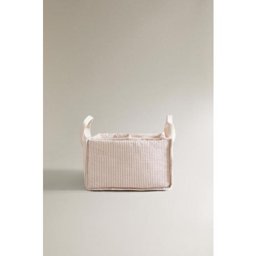 CHILDREN’S SQUARE TABLE ORGANIZER WITH HANDLES
