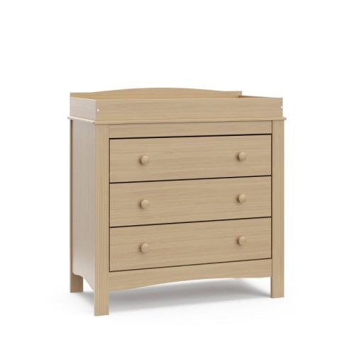 Graco Noah 3-drawer Dresser With Removable Changing Table Topper - White