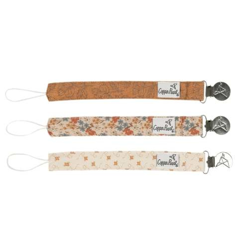 Pacifier Clips - Eden (3pk)