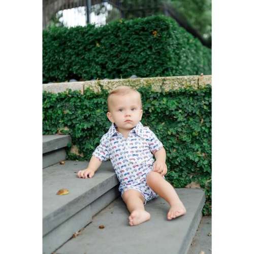 Tripp Boys' Polo Shortall, Cruisin Jeeps - Lila + Hayes | Maisonette