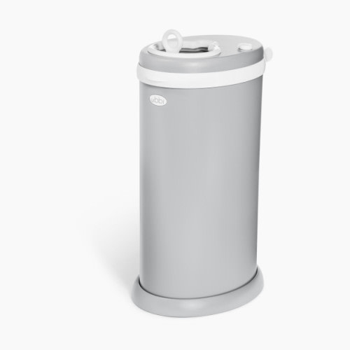 Ubbi x Babylist Matte Steel Diaper Pail - Matte Gray