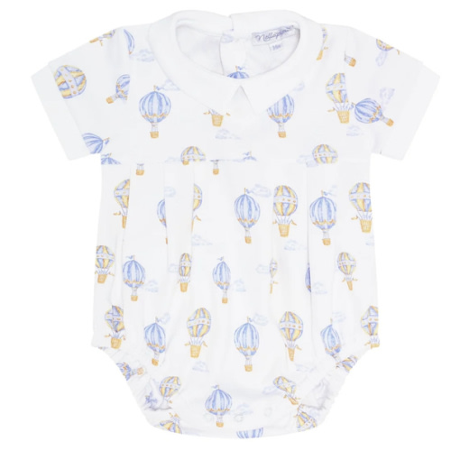 Blue Balloons Print Bubble