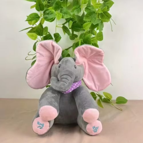 Peek a boo Talking Elephant - Familysplace™ – TheFamilysPlace