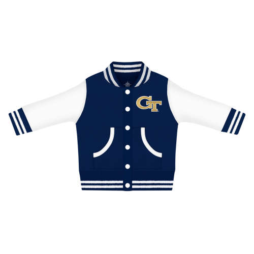 Georgia Tech Yellow Jackets Varsity Jacket | College Baby 6-9 months