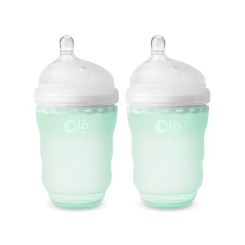 Olababy Gentle Bottle 2 Piece Mint Set, 8 Ounce (82820)