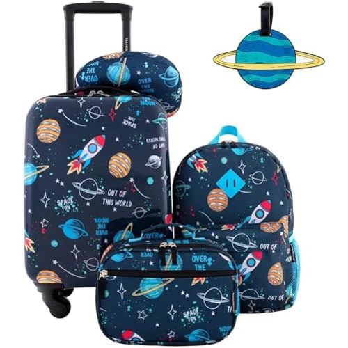 Travelers Club Kids Luggage, Space, 5-Piece Set