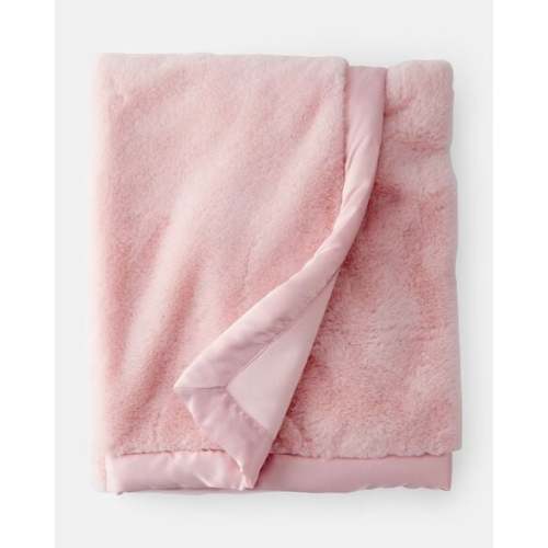 Baby Girl Plush Blanket - Pink | Carter's