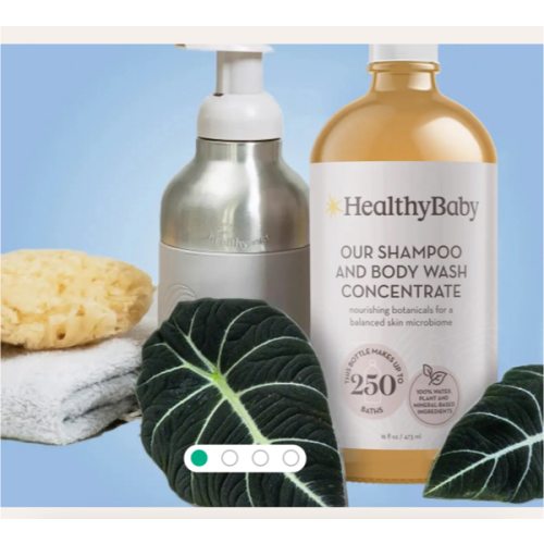 Our Shampoo and Body Wash System