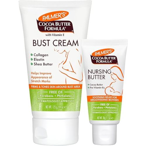Palmer's Nursing Butter & Bust Cream bundle (Pack of 2)