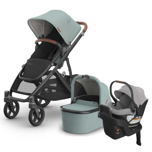 Vista V3 Stroller + Aria Travel System - Kenzi / Yes / Anthony