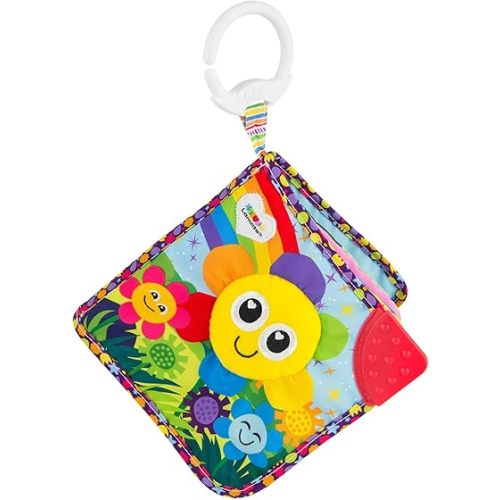 Lamaze Fun with Colors Soft Baby Book - High Contrast Baby Book with Crinkly Cloth Pages - Sensory Books for Babies Ages 6 Months and Up