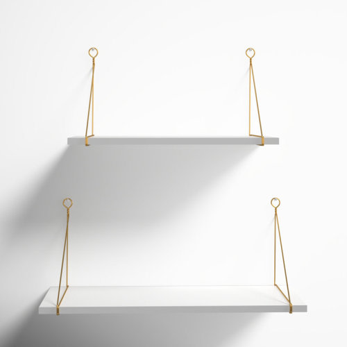 AllModern Doddington 2 Piece Bracket Shelf & Reviews | Wayfair