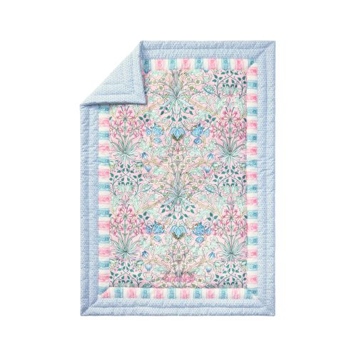 Morris & Co. Hyacinth Reversible Baby Quilt | Pottery Barn Kids