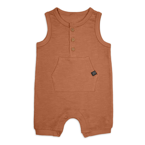 Modern Moments by Gerber Baby Boy Sleeveless Romper, Sizes 0/3 Months - 24 Months