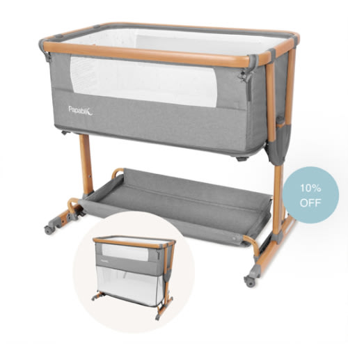 4-in-1 Baby Bassinet with Playard Extension