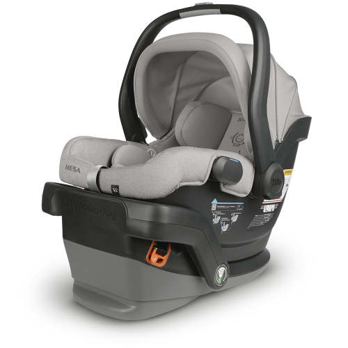 UPPAbaby MESA V2 Lightweight Infant Car Seat - Stella (Grey Melange)