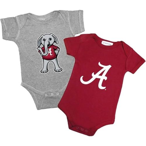 Two Feet Ahead 2 Pack Baby Bodysuit Creeper Newborn Infants Licensed Sizes 0-3M 6M 12M
