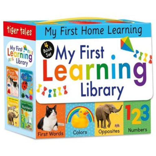 My First Learning Library 4-Book Boxed Set - (My First Home Learning) by Lauren Crisp (Mixed Media Product)