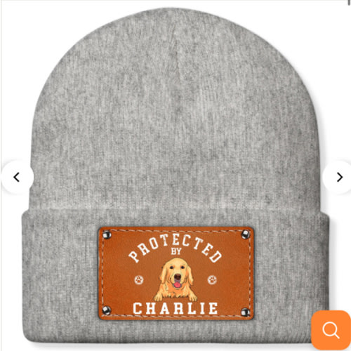 Protected By - Personalized Custom Beanie – PAWSIONATE